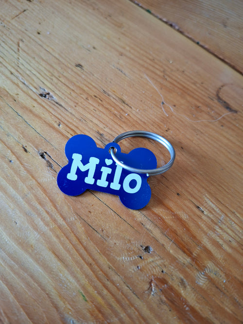 Médaille pour chien personnalisée – Aluminium env 38x25mm